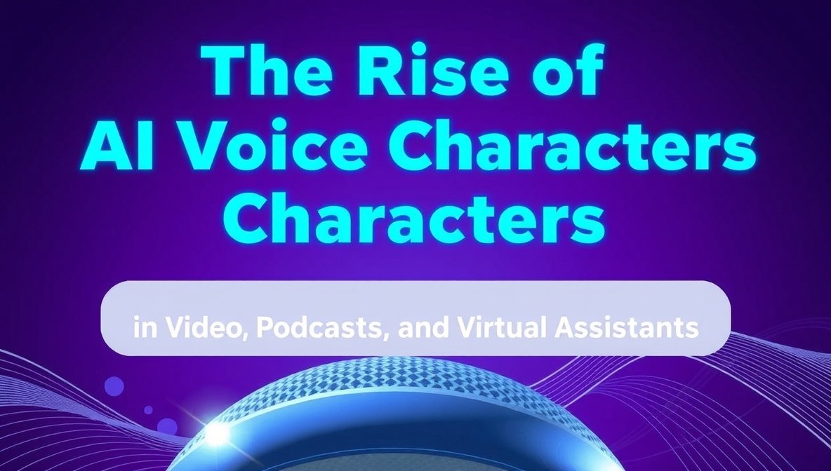 The Rise of AI Voice Characters in Video, Podcasts, and Virtual Assistants