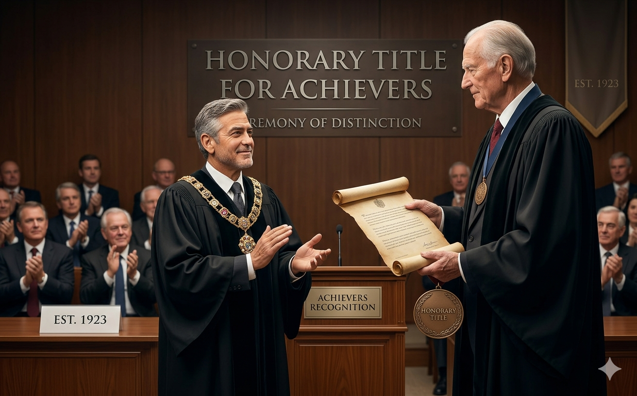 Honorary Title For Achievers